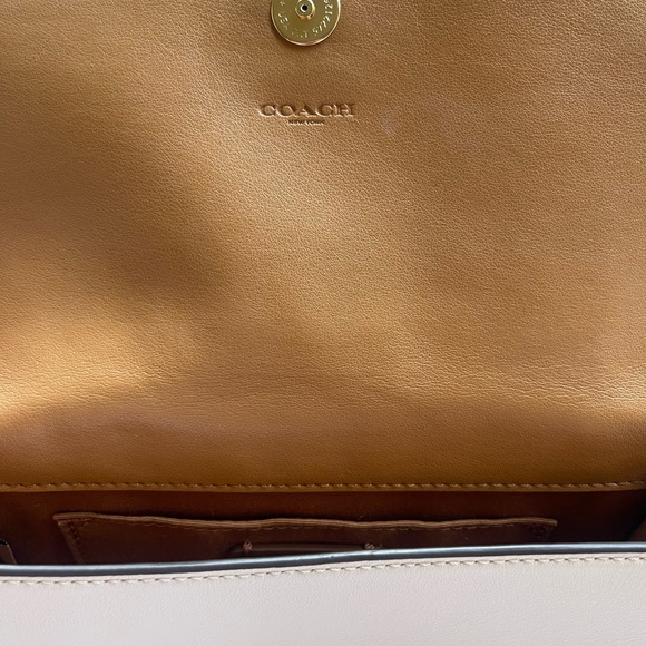 Coach Ivory Quilted Belt Bag/Crossbody Bag - Picture 7 of 7